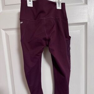 Fabletics maroon leggings